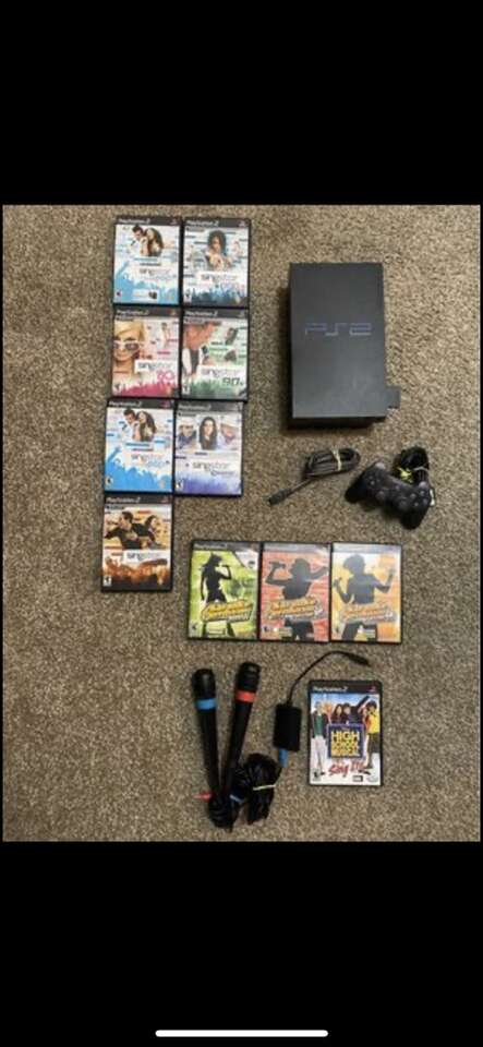 Karaoke Bundle For PS2, Lots Of Songs!