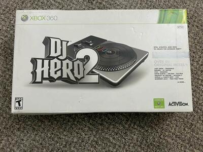 Wii, Xbox 360, And PS3 DJ Hero Sets 1 & 2
