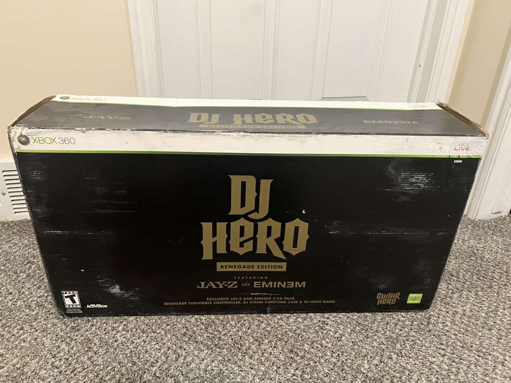 Xbox 360 DJ Hero Renegade Edition, Jay-Z, Eminem