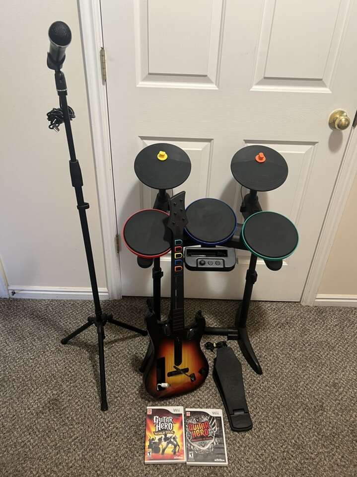 Wii Guitar Hero Bundles, Plus Wii Items & More