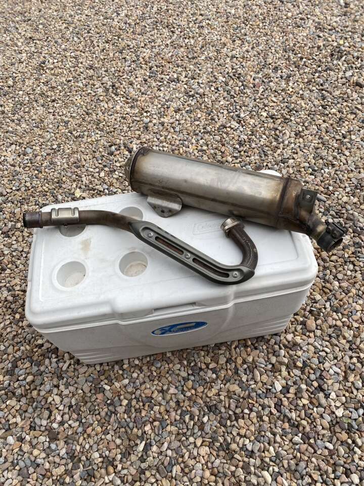 2006 Trx 450 ER Stock Exhaust