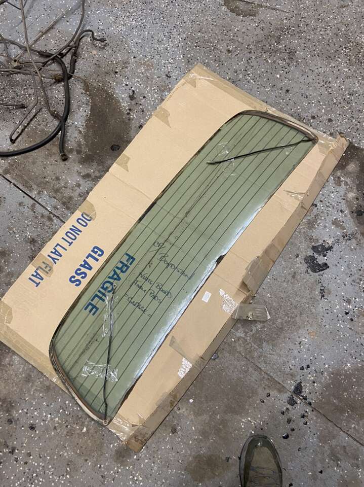 1971-1973 Mustang Rear Glass Defroster Wiring Rare