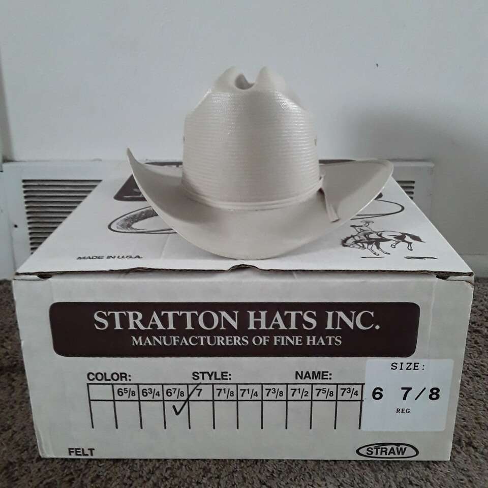 Stratton Straw Cowboy Hat