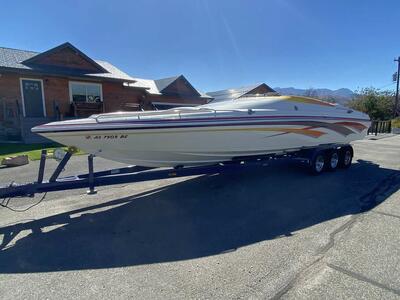 ADVANTAGE BOAT 32 FT 575 TWIN MOTORS SUPERCHARGED