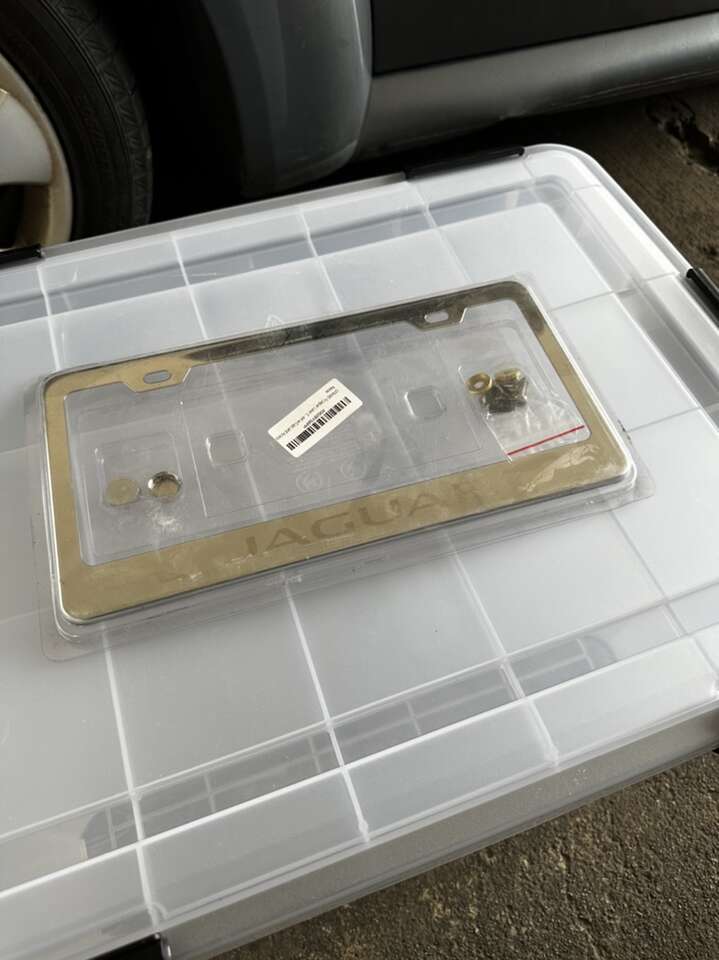 Jaguar License Plate
