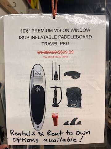 CA Paddleboard NEW  Water Sports Summer Misc.