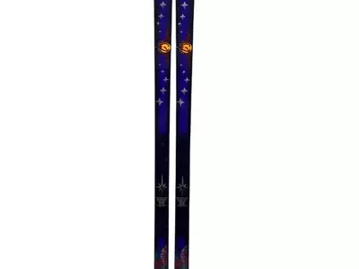 K2 Limited Edition "Dark Star" Grateful Dead Skis – Rare Collectible - 1993