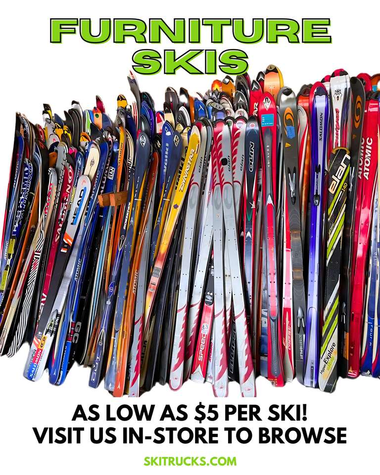 DIY Furniture Skis – Only $5+ Each! Shop In-Store