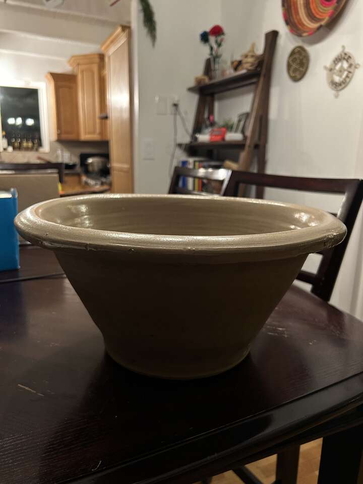 Antique French Pancheon Bowl