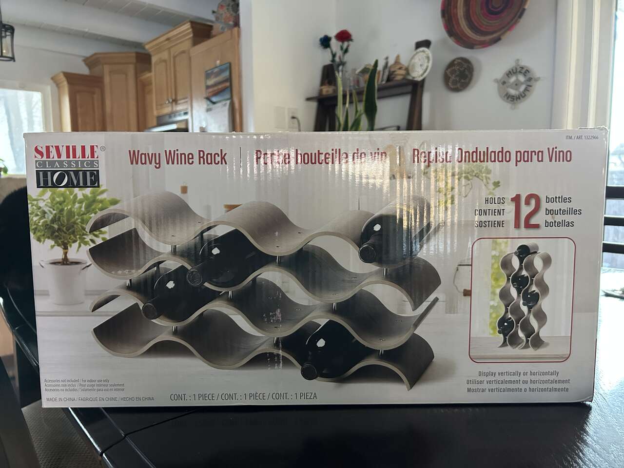 Seville Classics Wine Rack