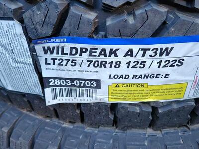 275/70r18 falken wildpeak at3w