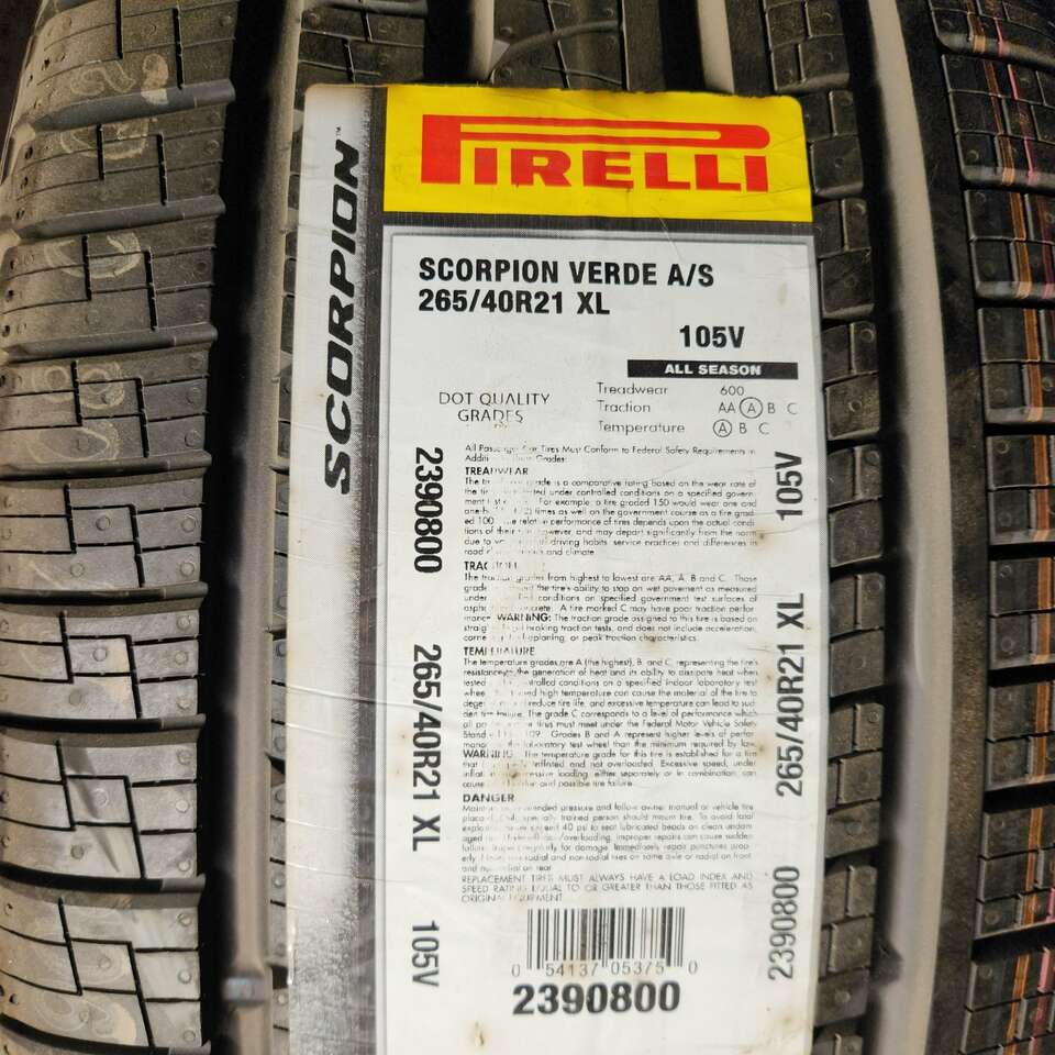 265/40r21 pirelli scorpion verde as