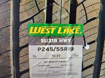 245/55r19 Westlake su318 hwy