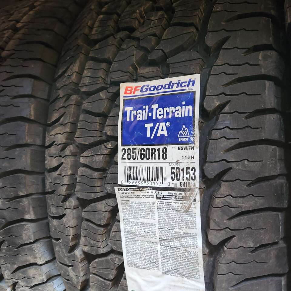 285/60r18 bfgoodrich trail terrain ta