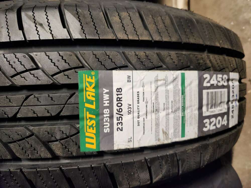 235/60r18 Westlake su318 hwy