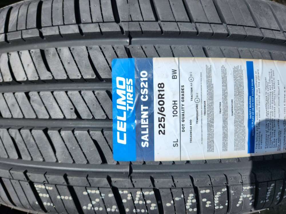 225/60r18 celimo salient cs210