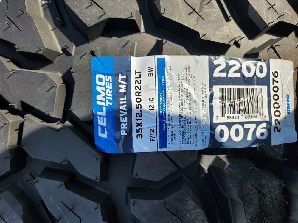 35x12.50r22 celimo prevail mt