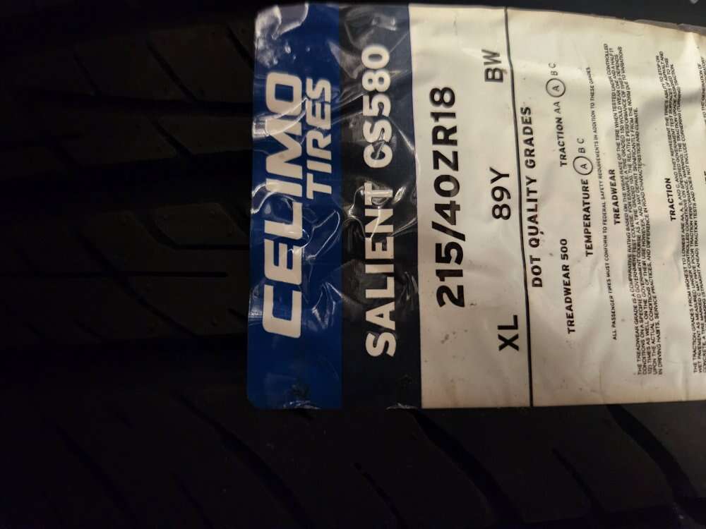 215/40r18 celimo salient cs580