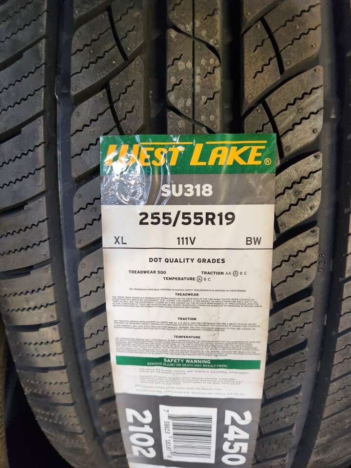 255/55r19 Westlake su318 hwy