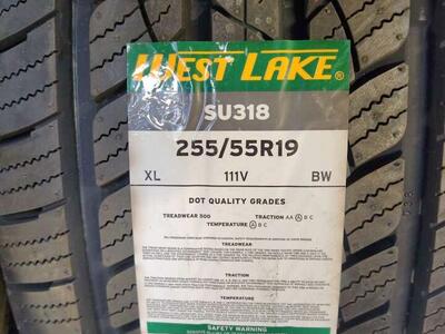 255/55r19 Westlake su318 hwy