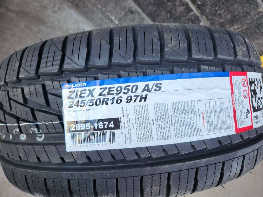 245/50r16 falken ziex ze950 as