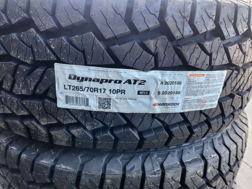265/70r17 hankook dynapro at2 xtreme
