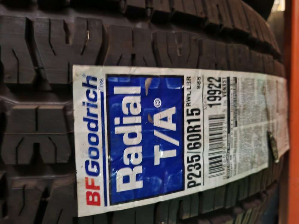 235/60r15 bfgoodrich radial ta
