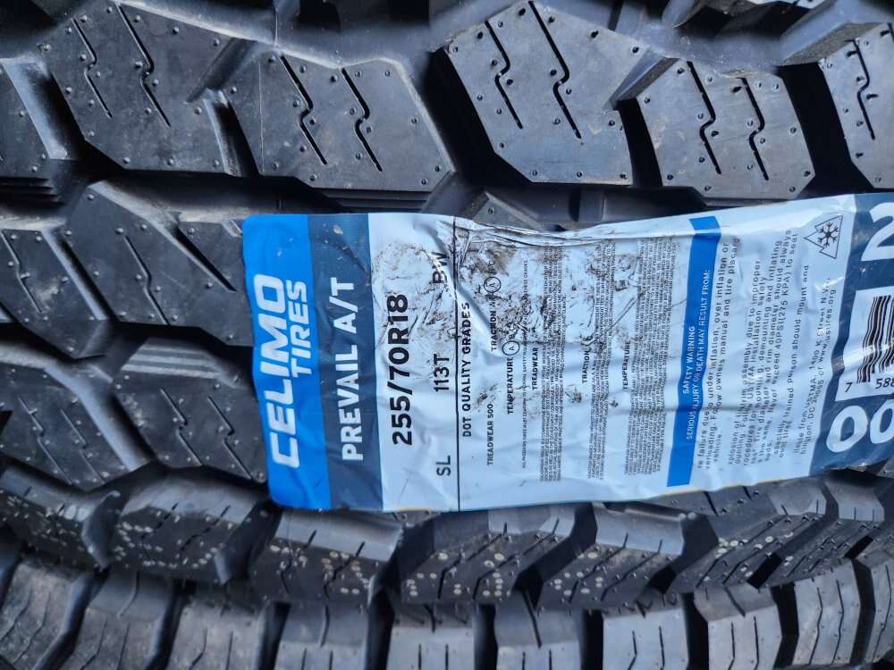 255/70r18 celimo prevail at
