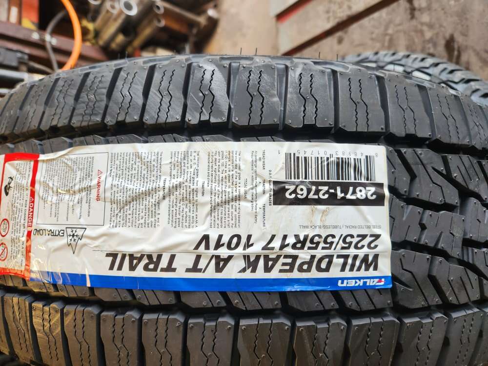 225/55r17 falken wildpeak at trail