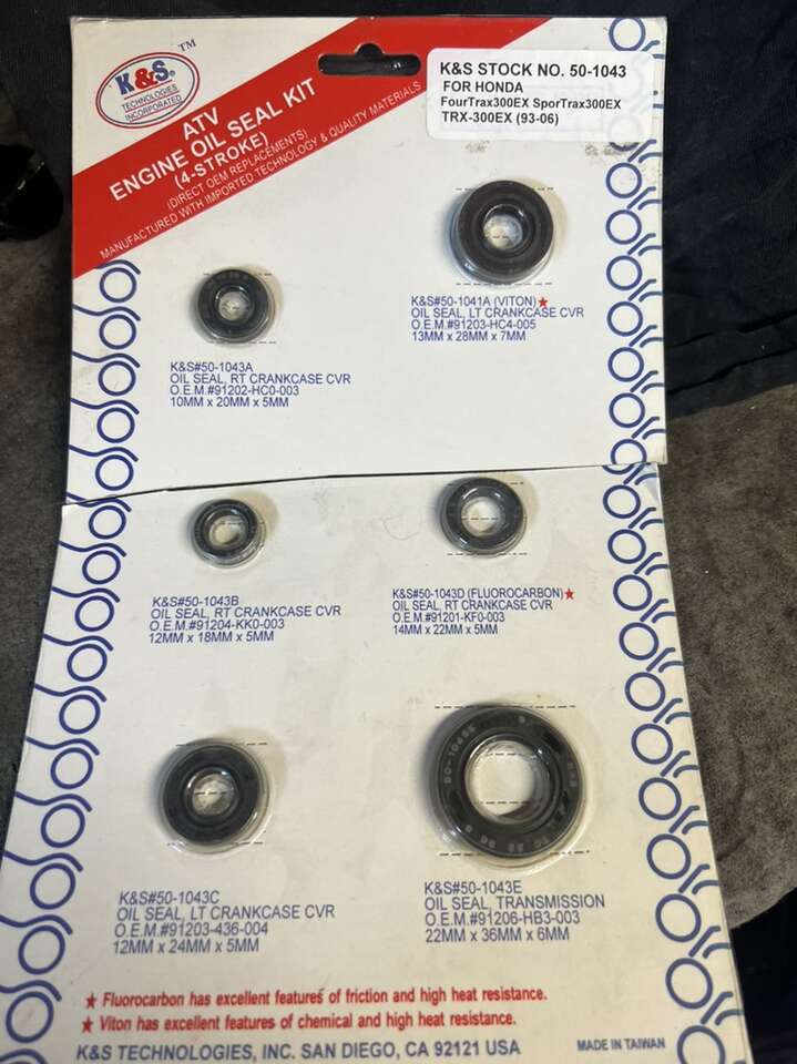 Honda Trx300ex Seal Kit