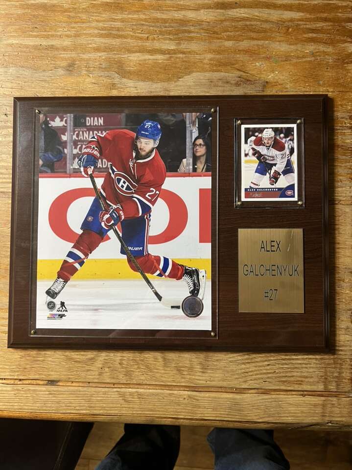 Alex Galchenyuk Plaque