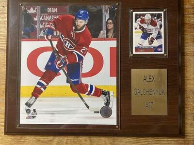 Alex Galchenyuk Plaque