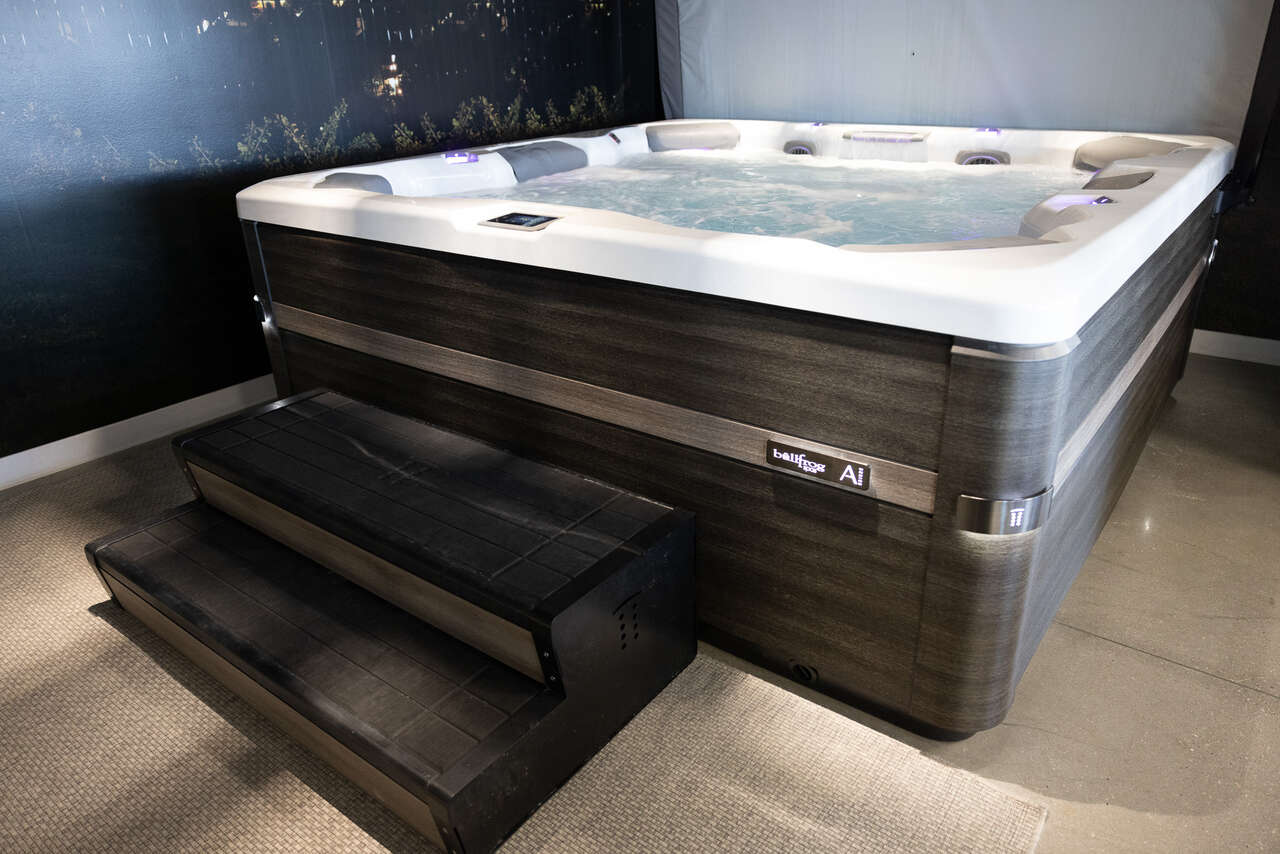 Save thousands on a Bullfrog Spa