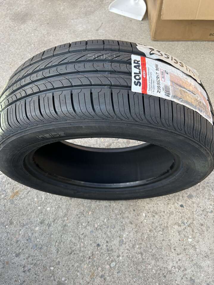 235/55/17 NEW SOLAR TIRE