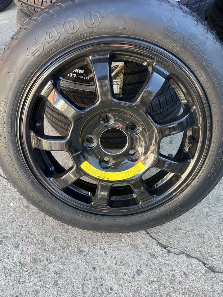 NEW 5 LUG TEMPORARY DONUT W/HANKOOK TIRE