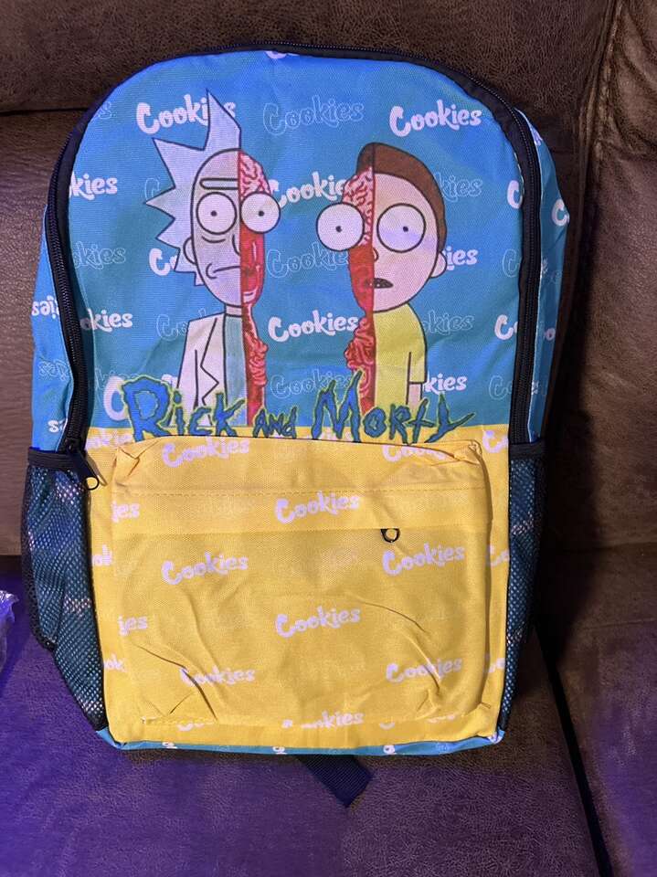NEW 3PC RICK & MORTY BACKPACK SET