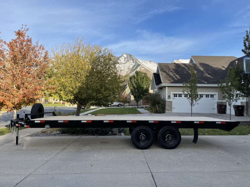 23’ Deckover Trailer Deck-Over Flat deck Flatbed