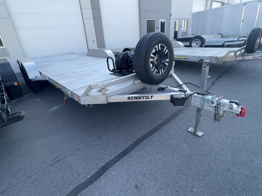 22’ HD Aluminum Tilt Deck Trailer + Winch 4Rent
