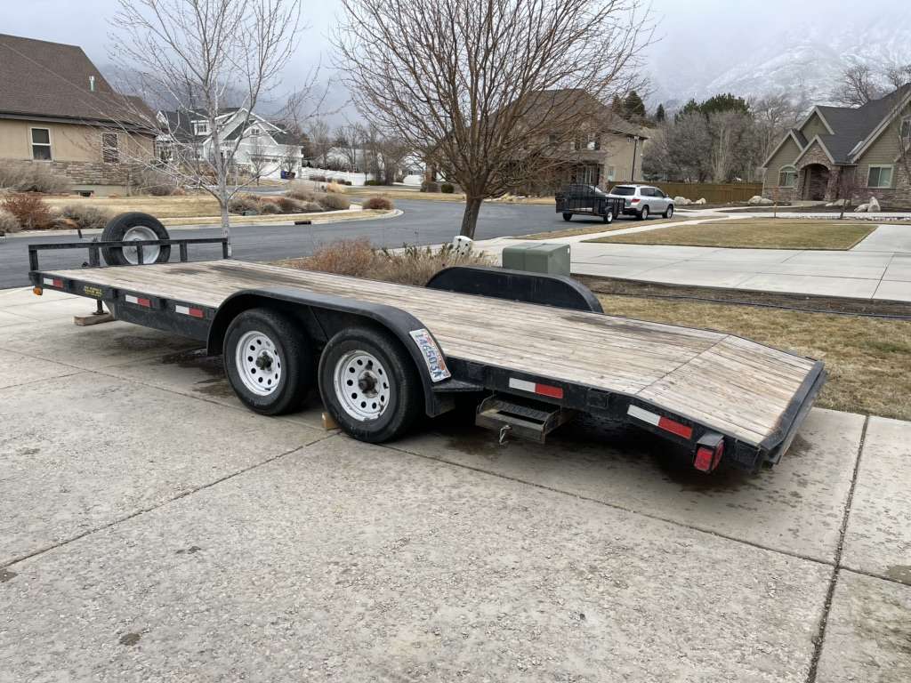 20’ Car Hauler Trailer Toy Hauler Side By Side ATV