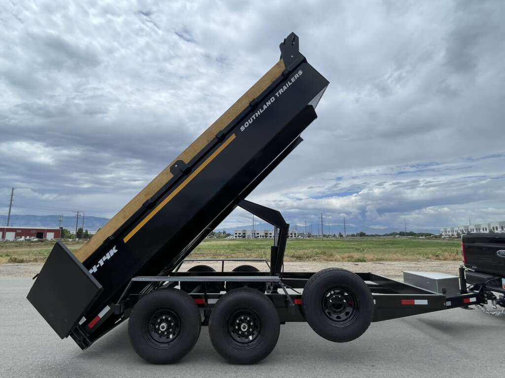 3’ & 4’ Side Wall Dump Trailers 14,000Lbs For Rent