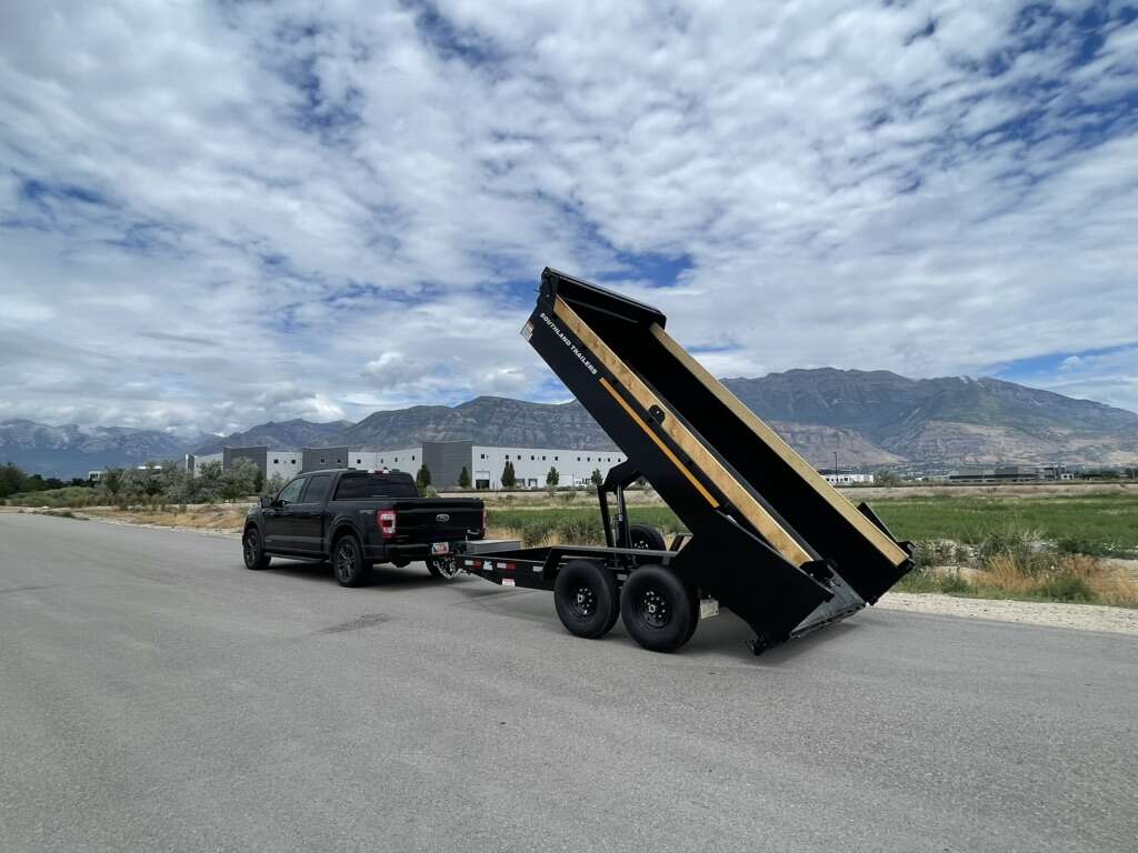 New Full Power Dump Trailer For Rent Rental