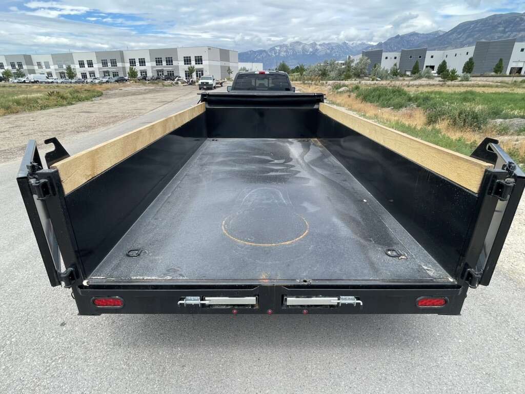 Hydraulic Dump Trailer For Rent 14x7 Rental 12,000