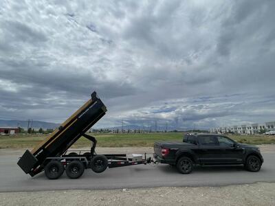 Dump Trailer Rental, Or, Delivery + Pickup Service