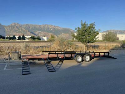 26’ - 28’ Toy Hauler Side By Side ATV Trailer RZR