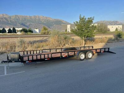 26’ - 28’ Toy Hauler Side By Side ATV Trailer RZR