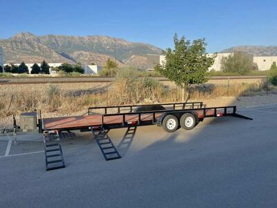 26’ - 28’ Toy Hauler Side By Side ATV Trailer RZR
