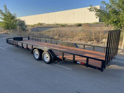 26’ - 28’ Toy Hauler Side By Side ATV Trailer RZR
