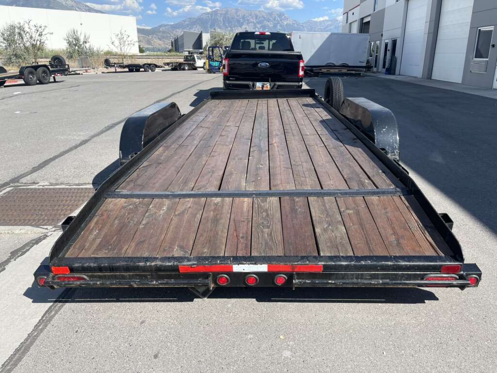 20’ Big Tex Car Toy Hauler Trailer Rent Flatbed