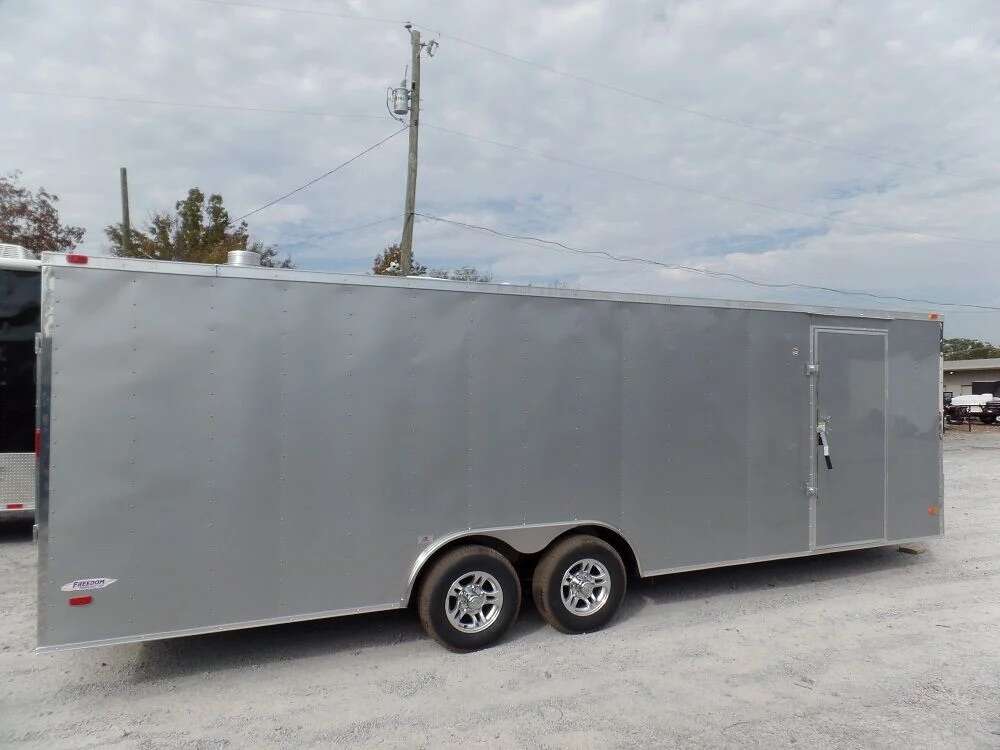 24’ To 36’ Enclosed Car Hauler Moving Trailer
