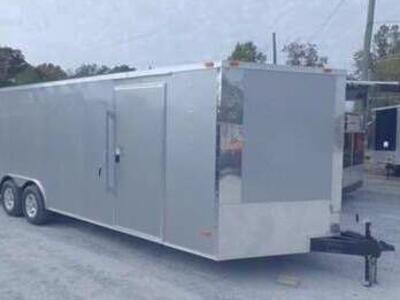 20’ 24’ 28’ Enclosed Car Moving Toy Hauler Trailer
